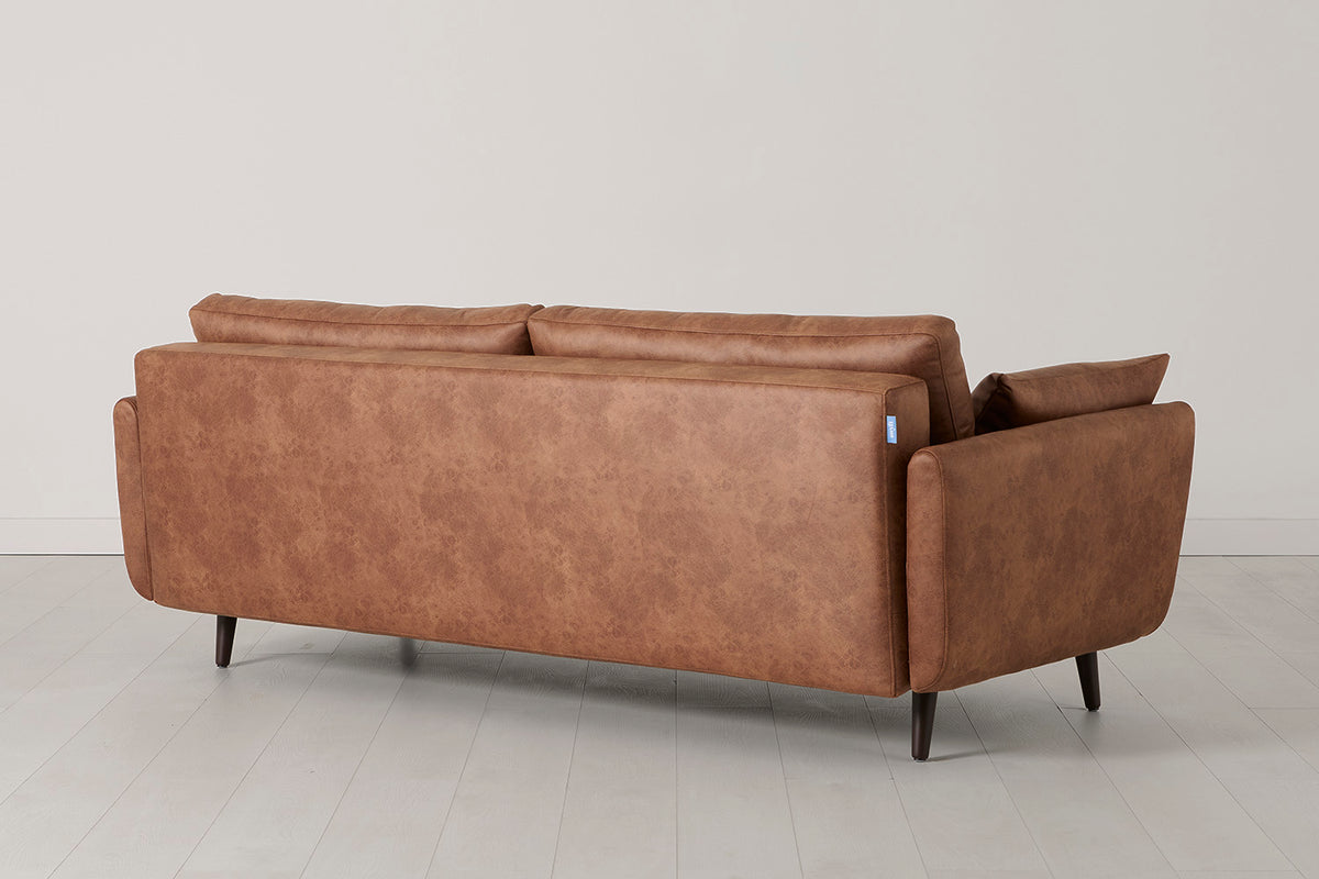 Model 10 Sofa Bed 3 Seater, Chestnut