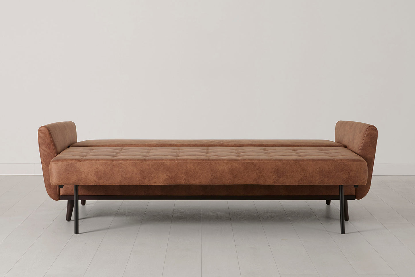 Model 10 Sofa Bed 3 Seater, Chestnut