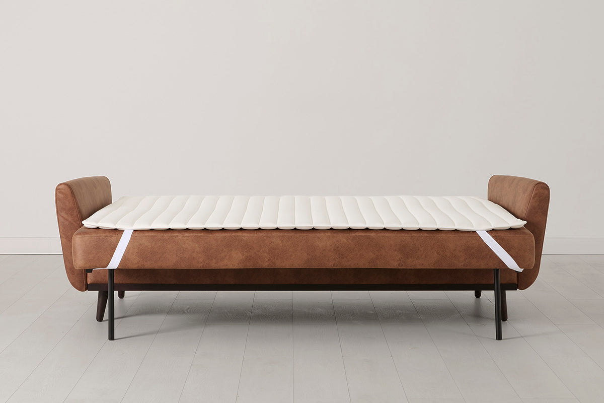 Model 10 Sofa Bed 3 Seater, Chestnut