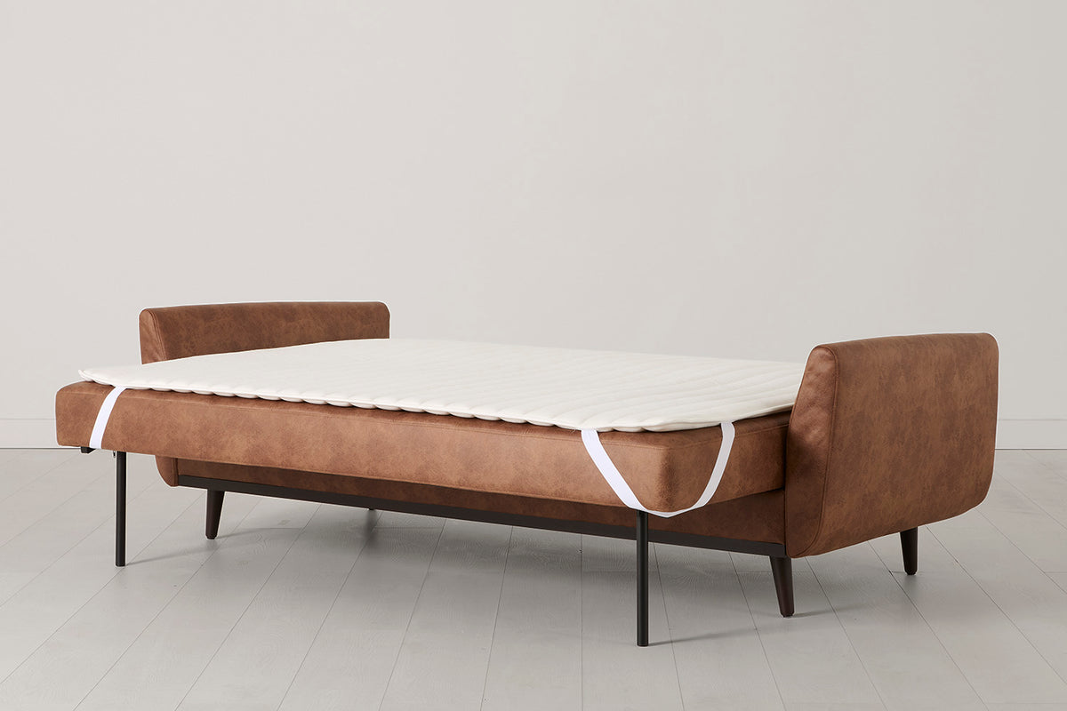 Model 10 Sofa Bed 3 Seater, Chestnut
