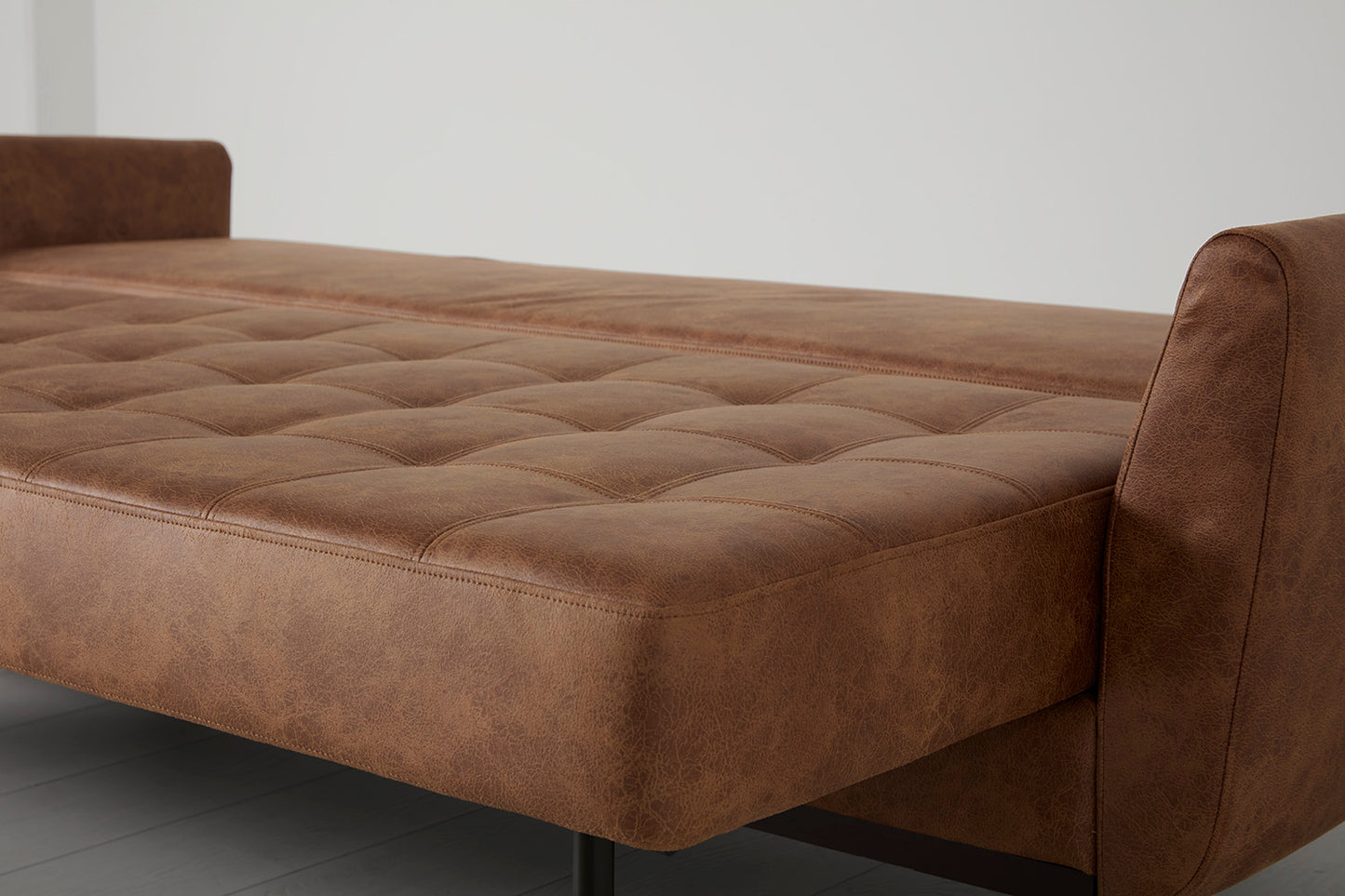 Model 10 Sofa Bed 3 Seater, Chestnut