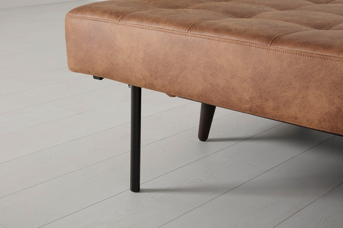 Model 10 Sofa Bed 3 Seater, Chestnut