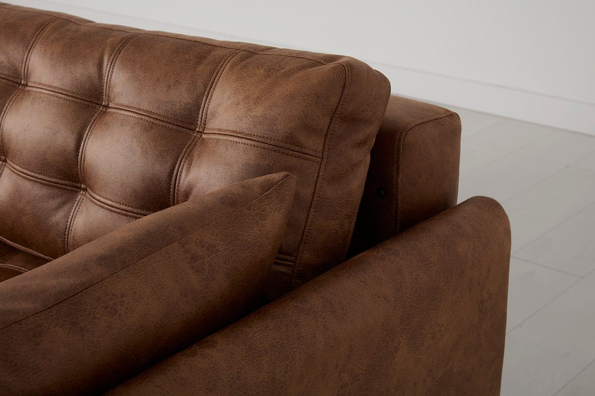 Model 10 Sofa Bed 3 Seater, Chestnut
