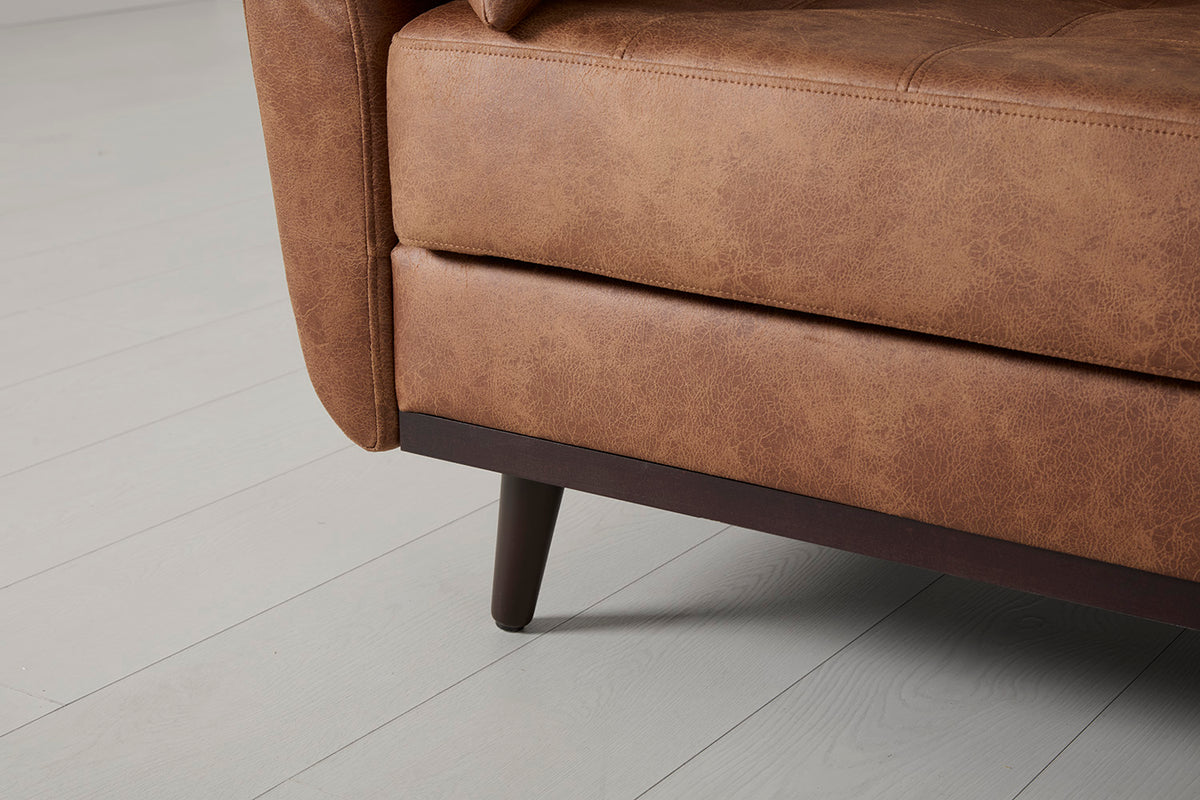 Model 10 Sofa Bed 3 Seater, Chestnut