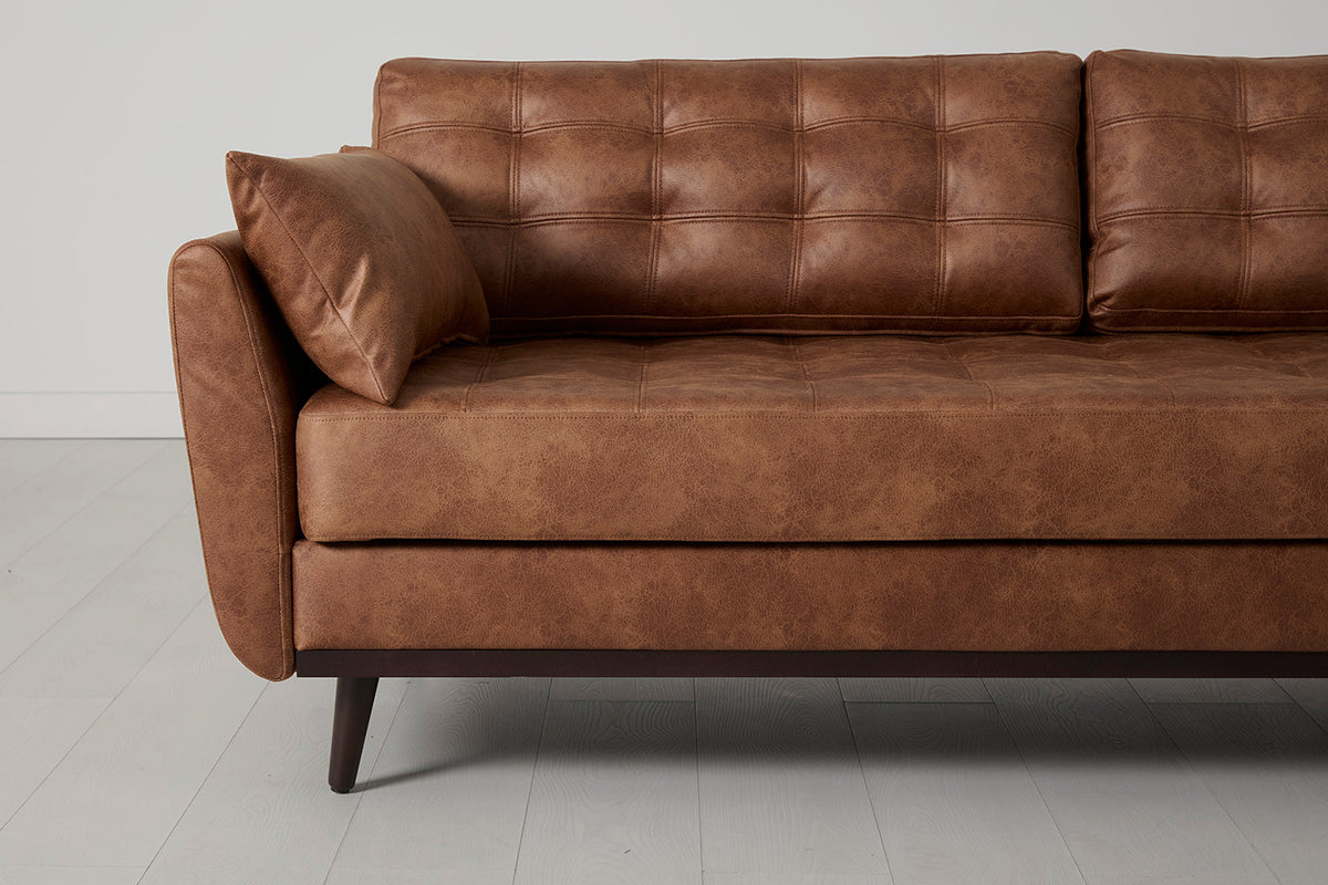 Model 10 Sofa Bed 3 Seater, Chestnut