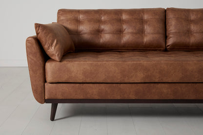 Model 10 Sofa Bed 3 Seater, Chestnut
