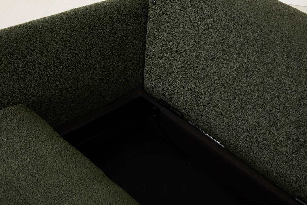 Model 10 Sofa Bed 3 Seater, Fern