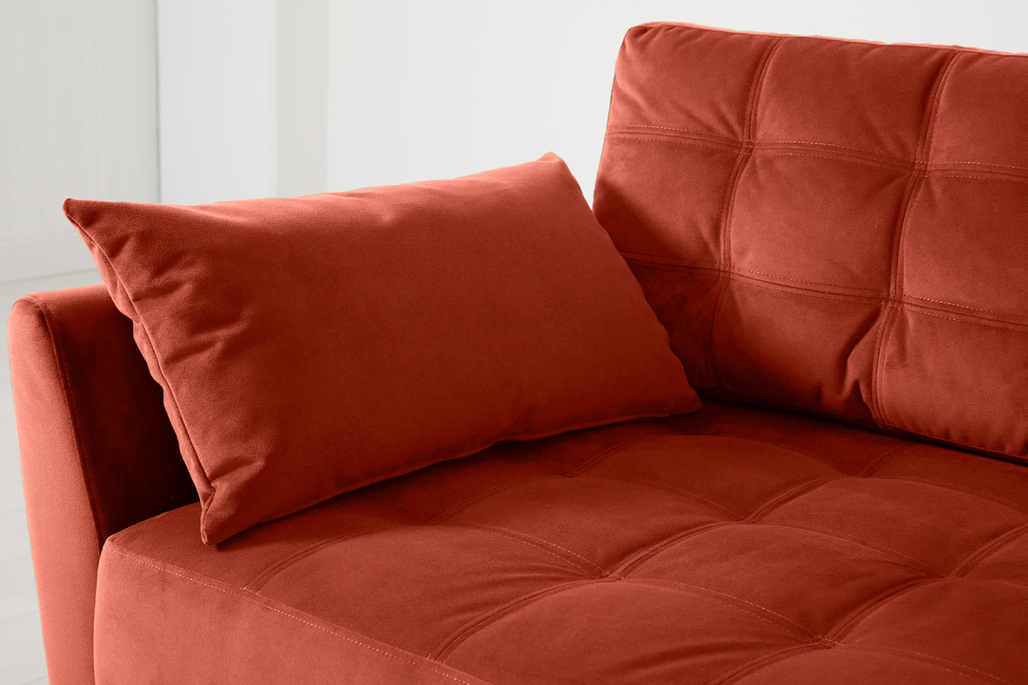 Model 10 Sofa Bed 3 Seater, Paprika