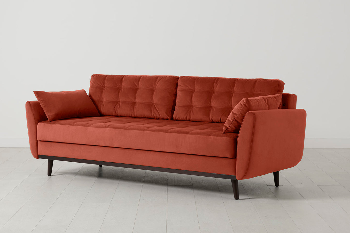 Model 10 Sofa Bed 3 Seater, Paprika