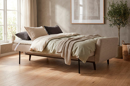 Model 10 Sofa Bed 3 Seater, Pumice