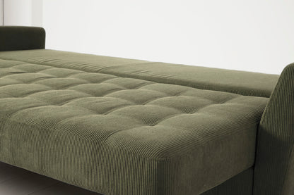 Model 10 Sofa Bed 3 Seater, Fennel