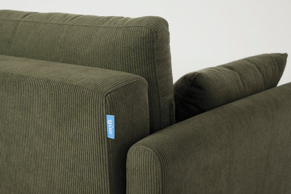 Model 10 Sofa Bed 3 Seater, Fennel