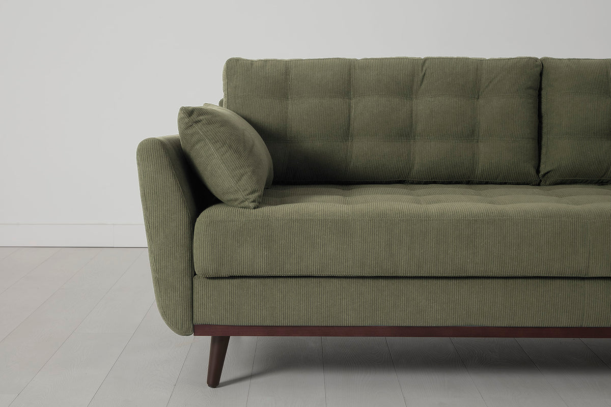 Model 10 Sofa Bed 3 Seater, Fennel