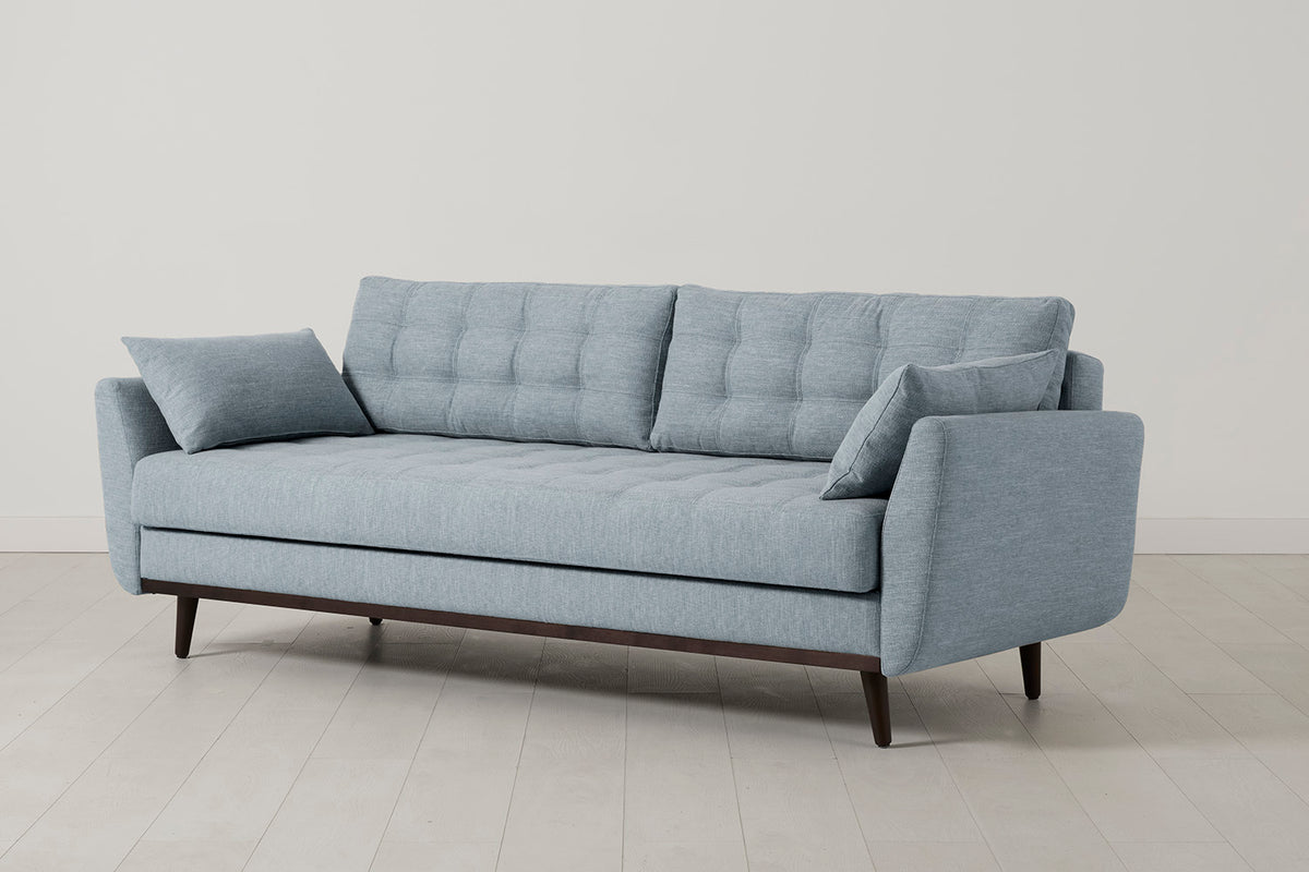 Model 10 Sofa Bed 3 Seater, Seaglass