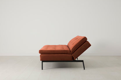 Model 11 Sofa Bed 3 Seater, Brick