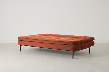 Model 11 Sofa Bed 3 Seater, Brick