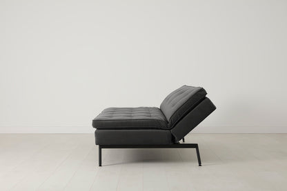 Model 11 Sofa Bed 3 Seater, Charcoal