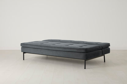Model 11 Sofa Bed 3 Seater, Charcoal
