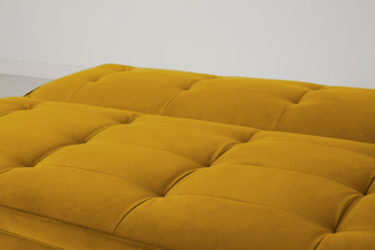 Model 11 Sofa Bed 3 Seater, Mustard