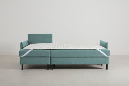 Model 12 Sofa Bed with Storage 3 Seater Left Chaise, Airforce