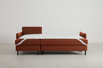 Model 12 Sofa Bed with Storage 3 Seater Left Chaise, Brick