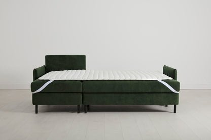 Model 12 Sofa Bed with Storage 3 Seater Left Chaise, Conifer