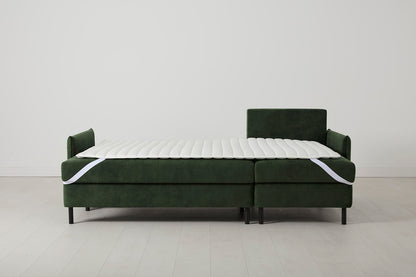 Model 12 Sofa Bed with Storage 3 Seater Right Chaise, Conifer