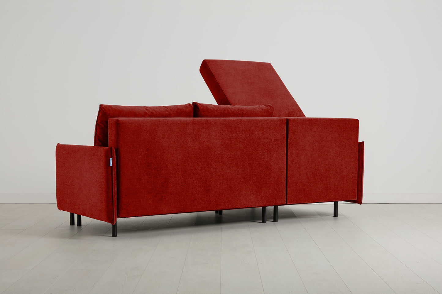 Model 12 Sofa Bed with Storage 3 Seater Left Chaise, Harissa