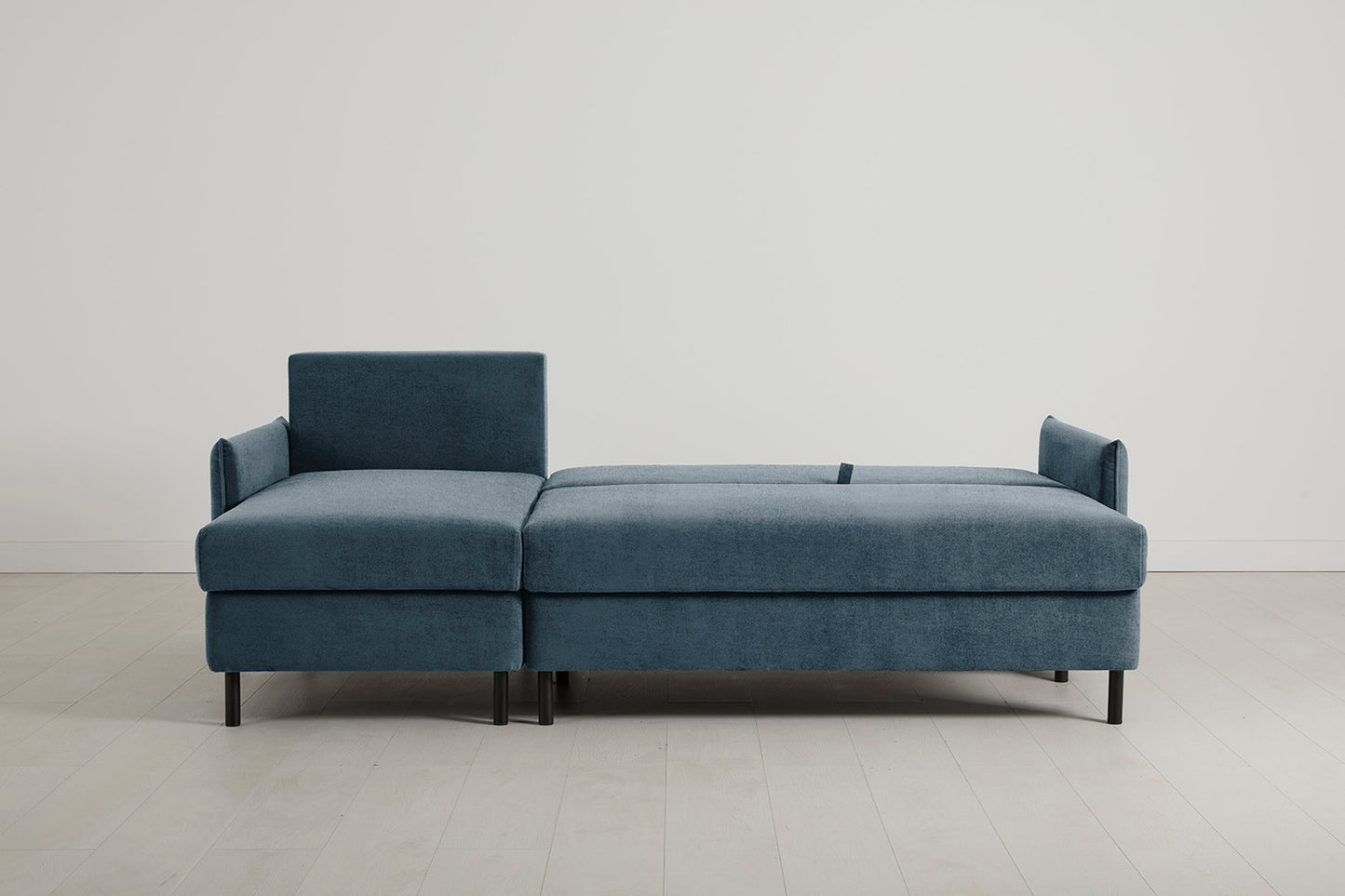 Model 12 Sofa Bed with Storage 3 Seater Left Chaise, Hydro
