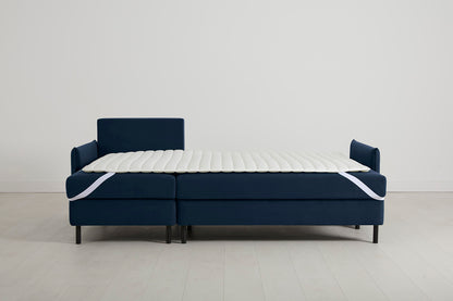 Model 12 Sofa Bed with Storage 3 Seater Left Chaise, Indigo