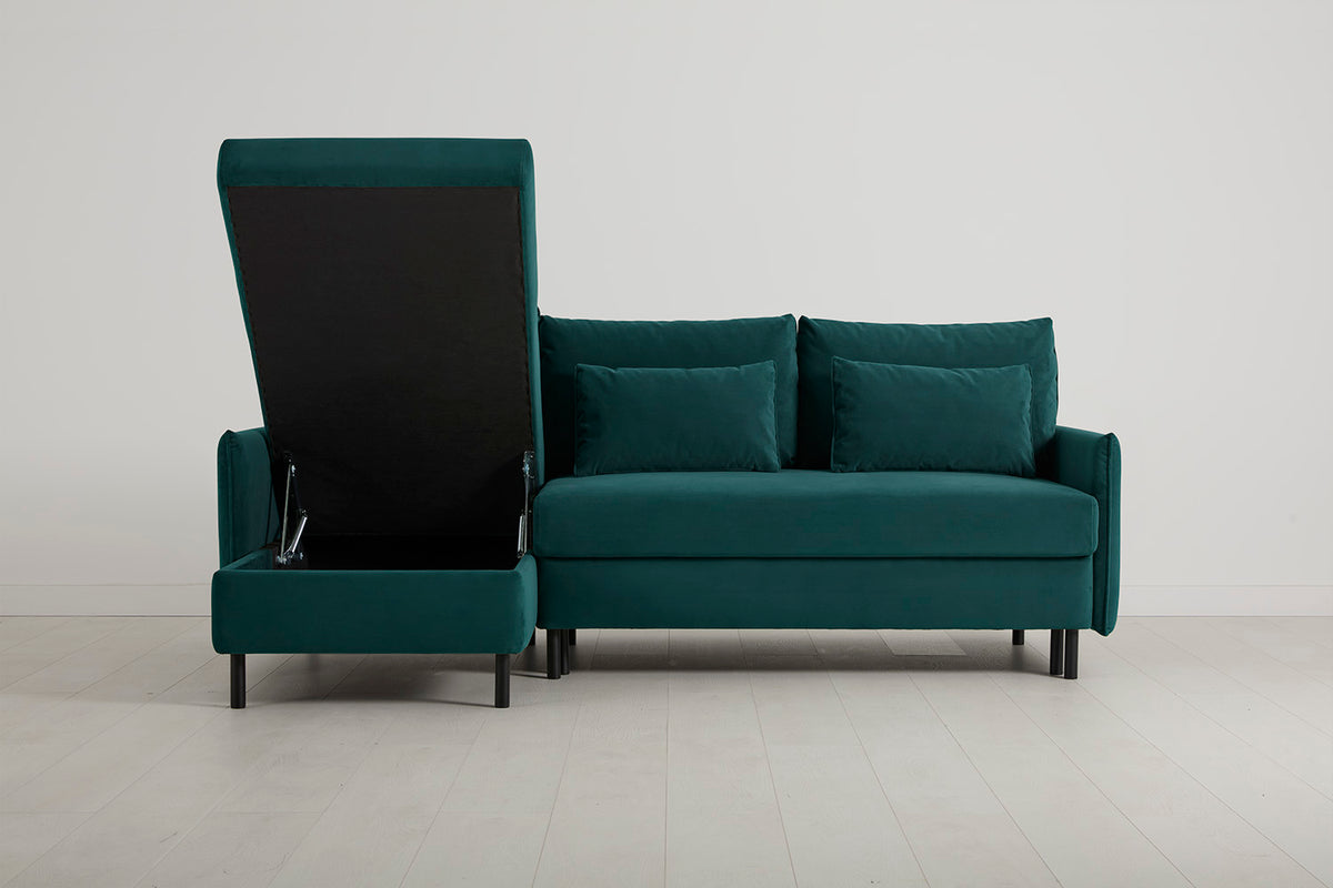 Model 12 Sofa Bed with Storage 3 Seater Left Chaise