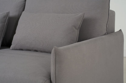 Model 12 Sofa Bed with Storage 3 Seater Left Chaise, Risso