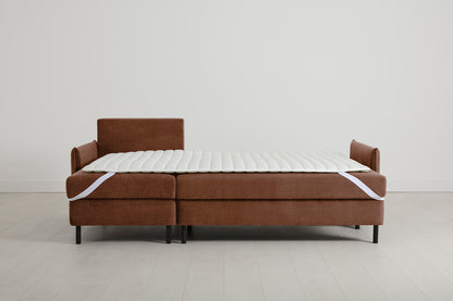 Model 12 Sofa Bed with Storage 3 Seater Left Chaise, Russet