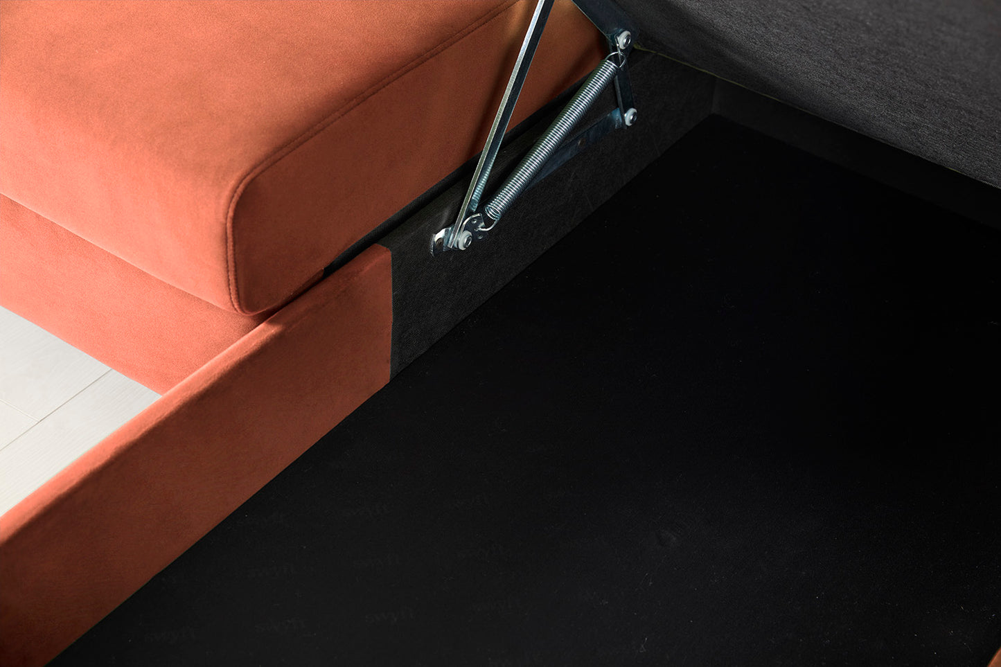 Model 12 3 Seater Left Chaise Sofa Bed With Storage
