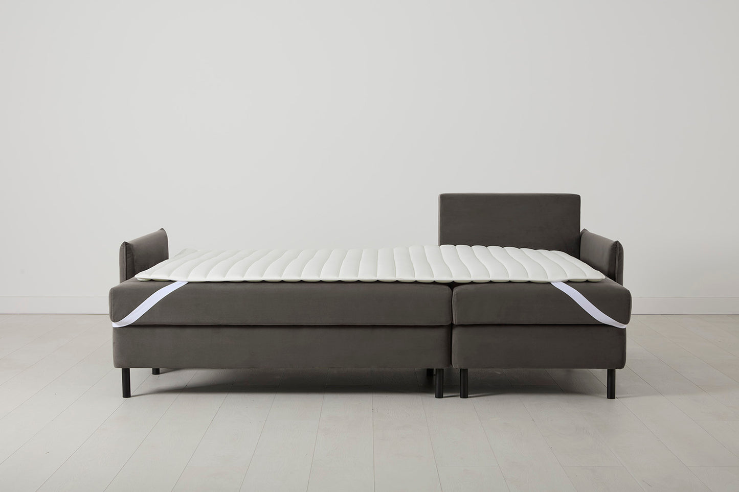 Model 12 Sofa Bed with Storage 3 Seater Right Chaise, Elephant
