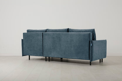 Model 12 Sofa Bed with Storage 3 Seater Right Chaise, Hydro