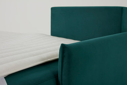 Model 12 Sofa Bed with Storage 3 Seater Right Chaise, Kingfisher