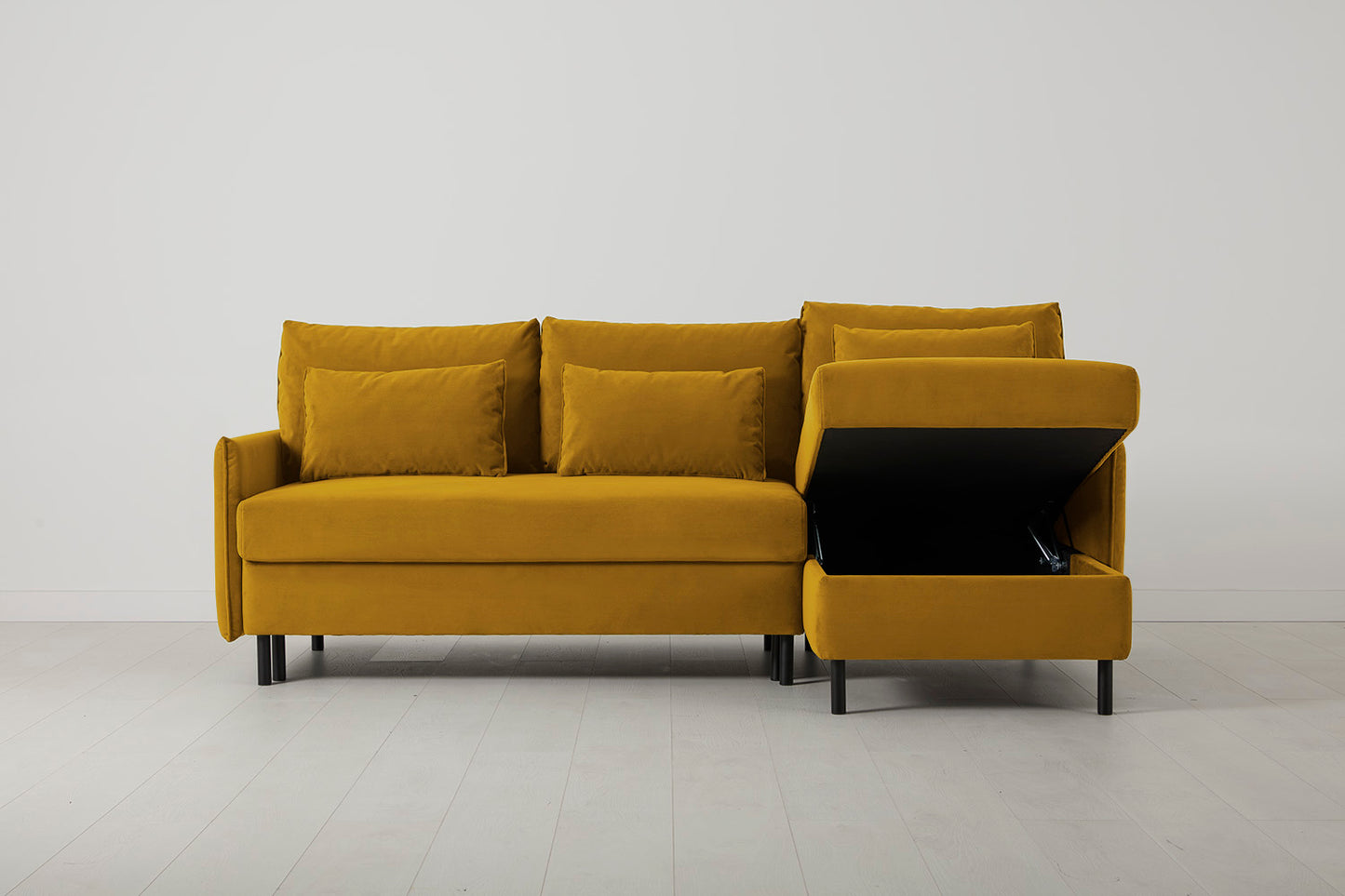 Model 12 3 Seater Right Chaise Sofa Bed With Storage