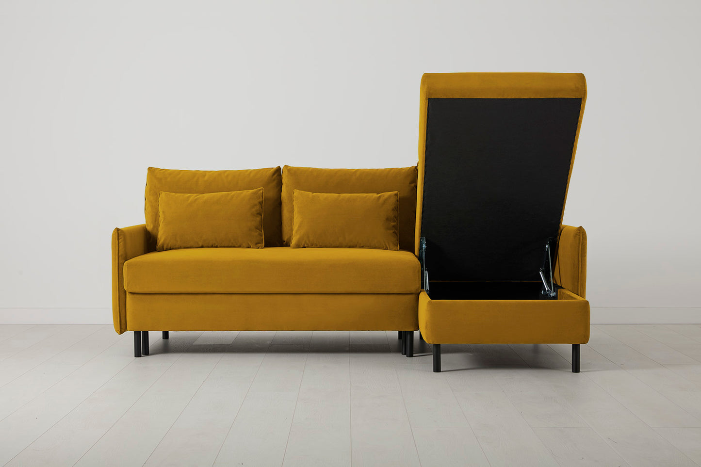 Model 12 3 Seater Right Chaise Sofa Bed With Storage