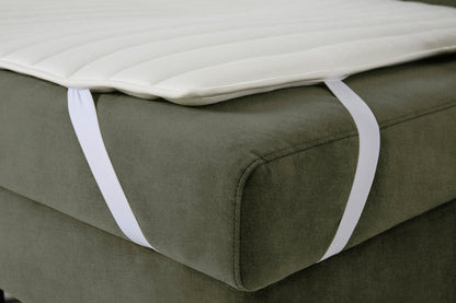 Model 12 Sofa Bed with Storage 3 Seater Right Chaise, Pine