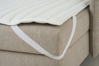 Model 12 Sofa Bed with Storage 3 Seater Right Chaise, Pumice