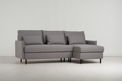 Model 12 Sofa Bed with Storage 3 Seater Right Chaise, Risso