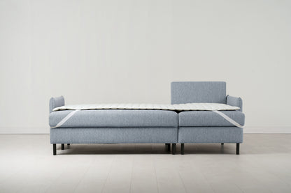 Model 12 Sofa Bed with Storage 3 Seater Right Chaise, Seaglass