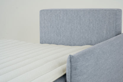 Model 12 Sofa Bed with Storage 3 Seater Right Chaise, Seaglass