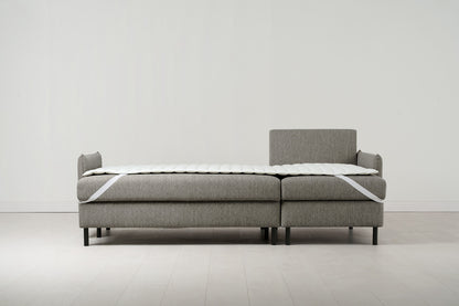 Model 12 Sofa Bed with Storage 3 Seater Right Chaise, Shadow