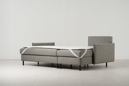 Model 12 Sofa Bed with Storage 3 Seater Right Chaise, Shadow