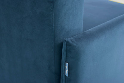 Model 12 Sofa Bed with Storage 3 Seater Right Chaise, Teal