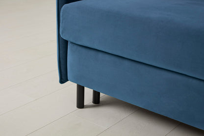 Model 12 Sofa Bed with Storage 3 Seater Left Chaise, Teal