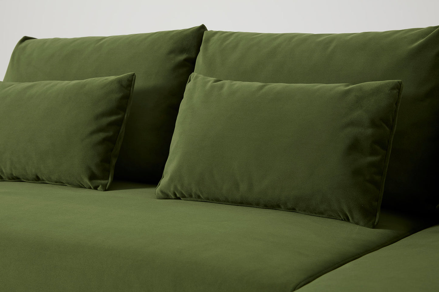 Model 12 Sofa Bed with Storage 3 Seater Left Chaise, Vine