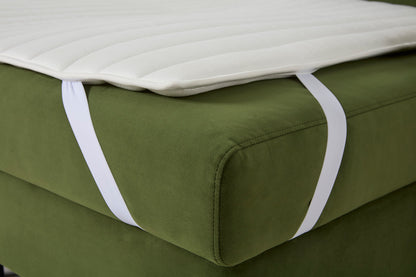 Model 12 Sofa Bed with Storage 3 Seater Left Chaise, Vine